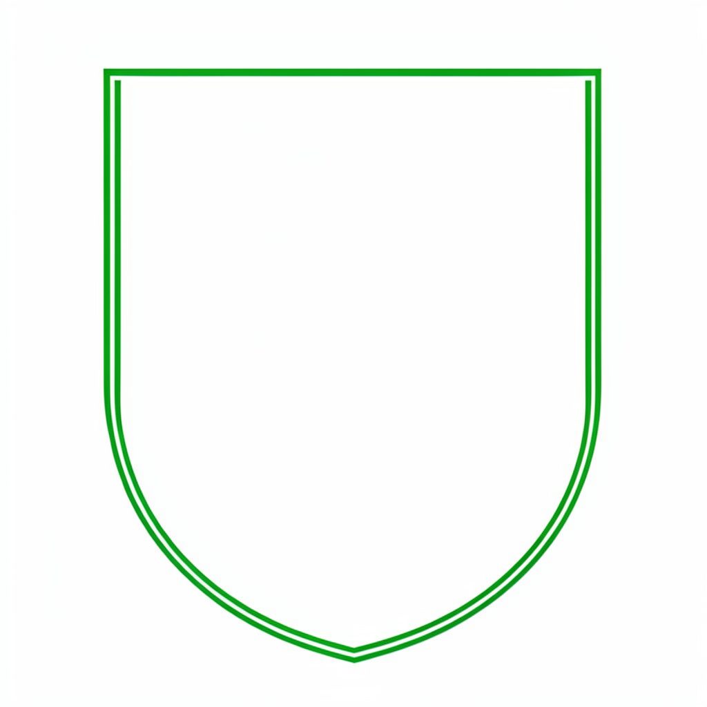 Emblema heráldico en azul y dorado sobre fondo blanco, estilo institucional, tono formal.